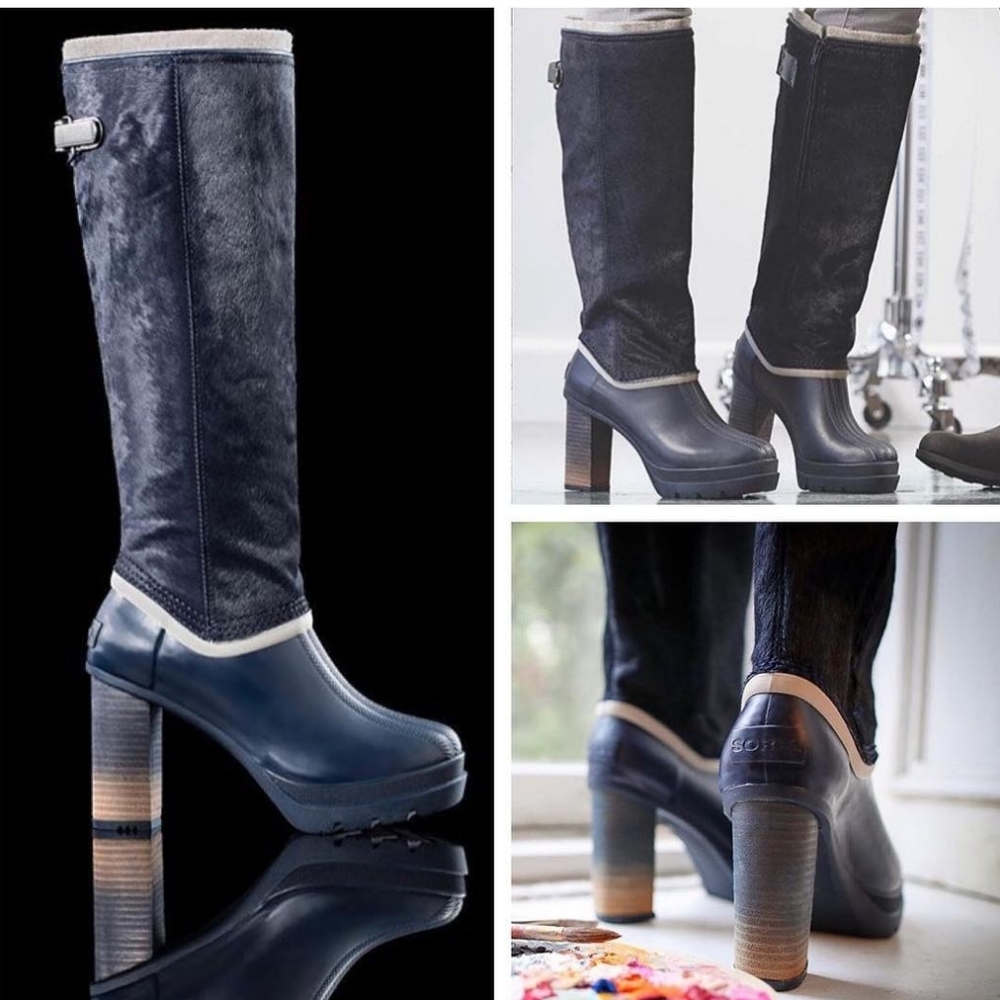 RARE Sorel Medina IV premium High Heel Tall Boot
